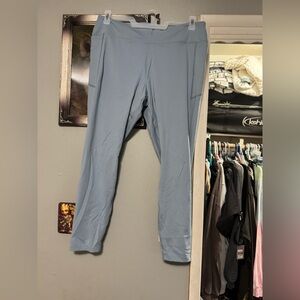 PINK Victoria's Secret Sky Blue Active Leggings